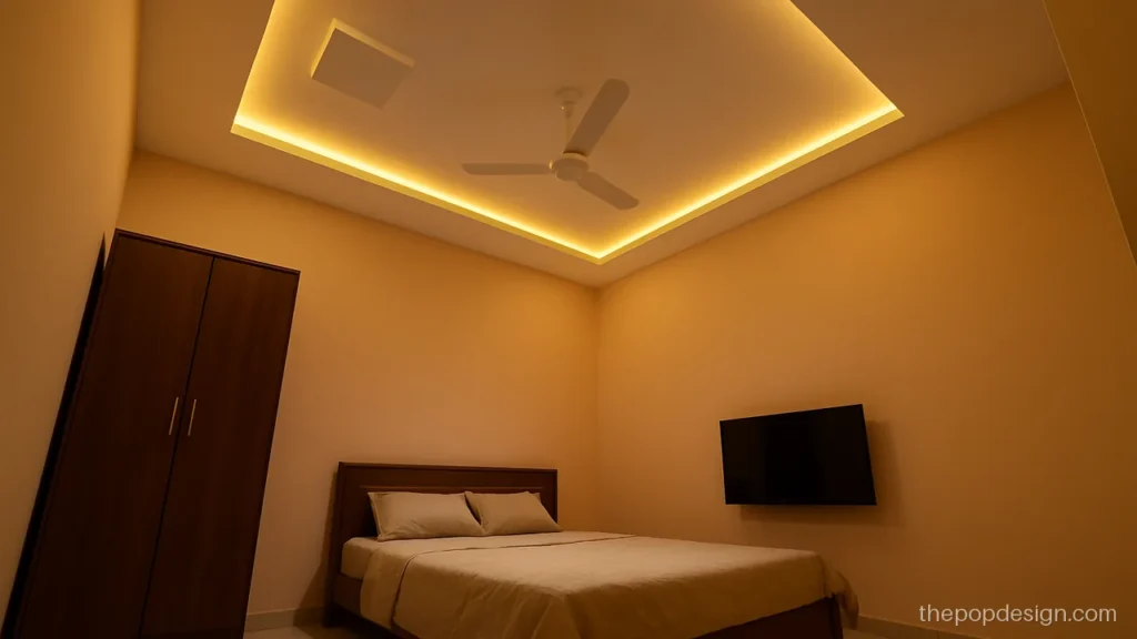 10 by 10 room pop plus minus design with small corner boxes